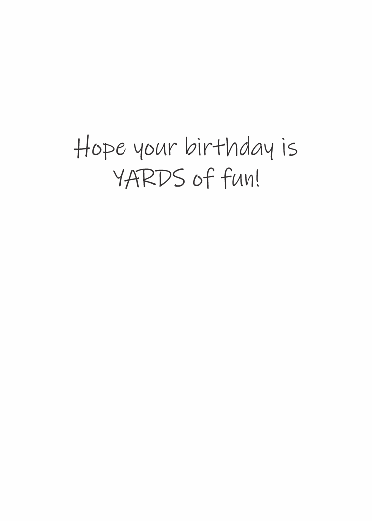 "You deserve ALL the fabric" Quilter Birthday Card #BTY019